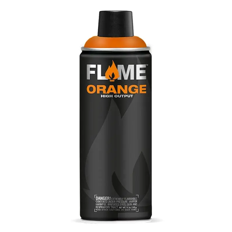 Flame Orange Spray Paint 400ml
