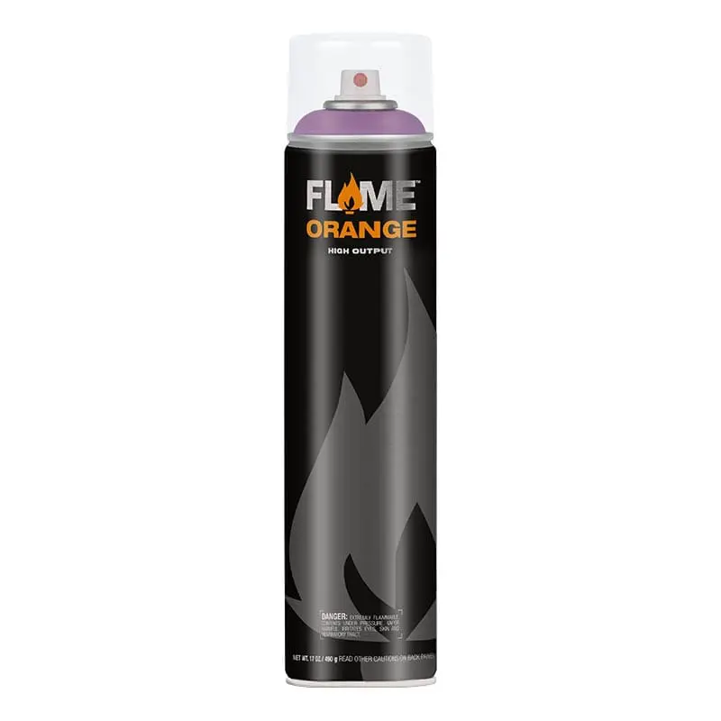 Flame Orange Spray Paint 600ml