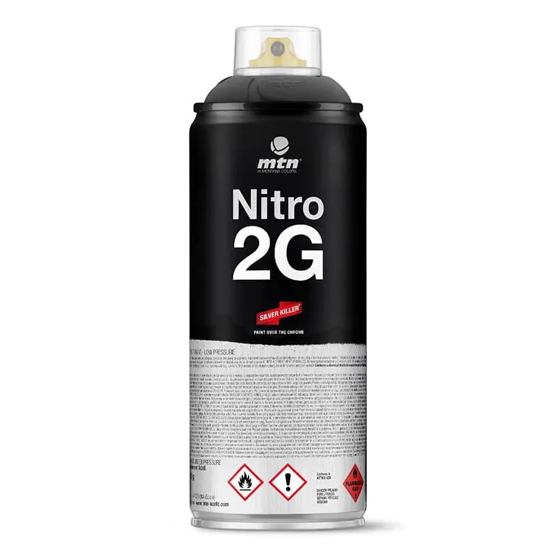 MTN Montana Colors Nitro 2G Spray Paint 400ml - Black