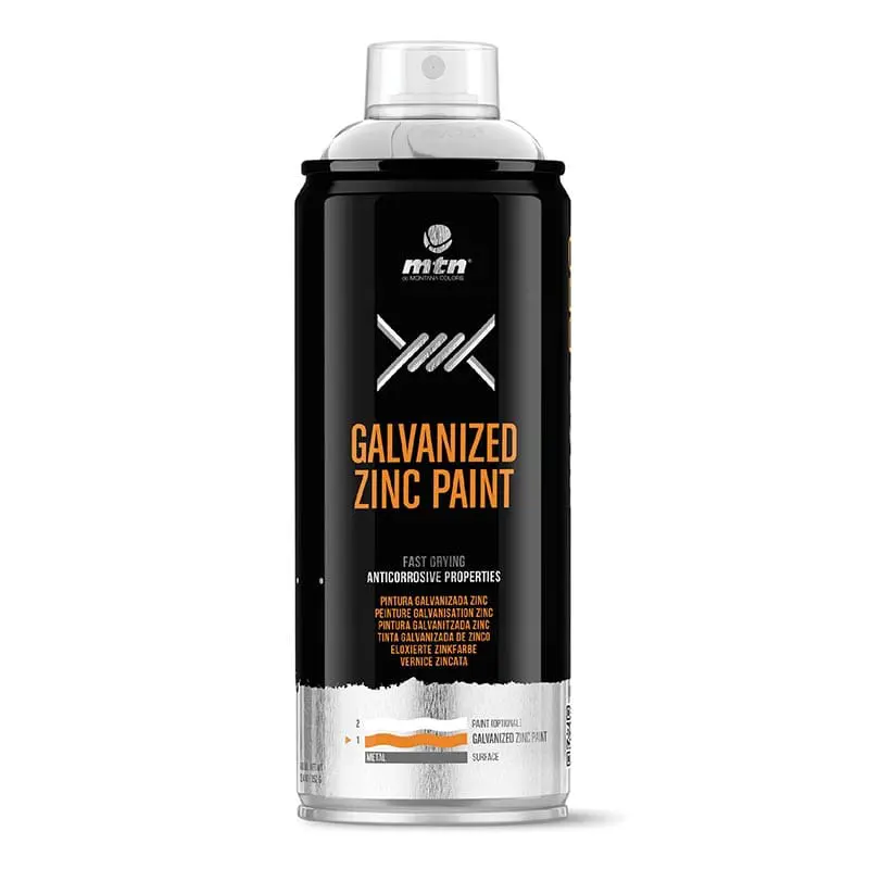 MTN Pro Galvanized Zinc Spray Paint 400ml