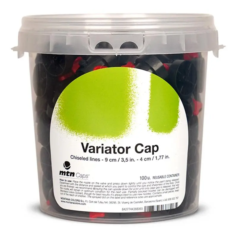 Transversal Variator Cap - Bucket of 100