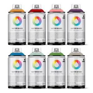 MTN Montana Colors Water Based Spray Paint 300ml Mystery Box (8 x 300ml)