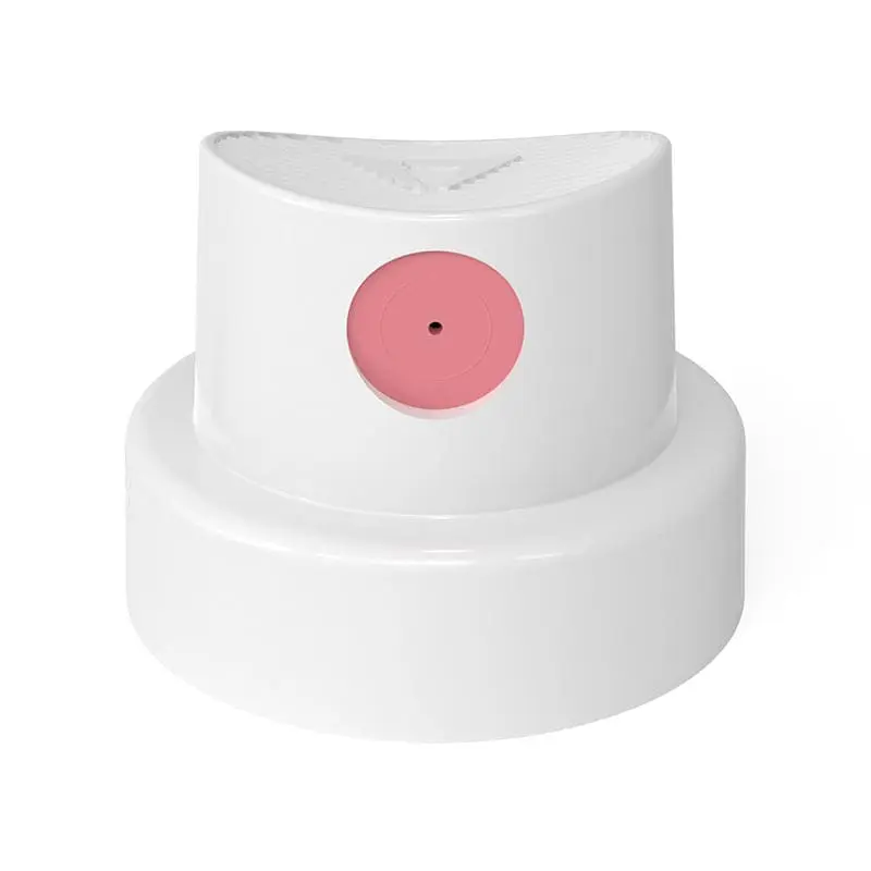 Fat Pink Cap (White With Pink Dot)