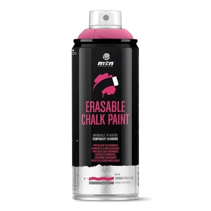 MTN Pro Water Based Erasable Chalk Spray Paint 400ml