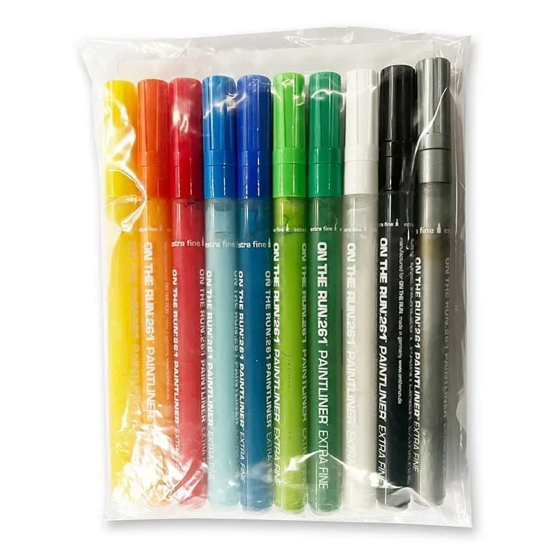 On The Run OTR.261 Paintliner Extra Fine Set (10 Markers)