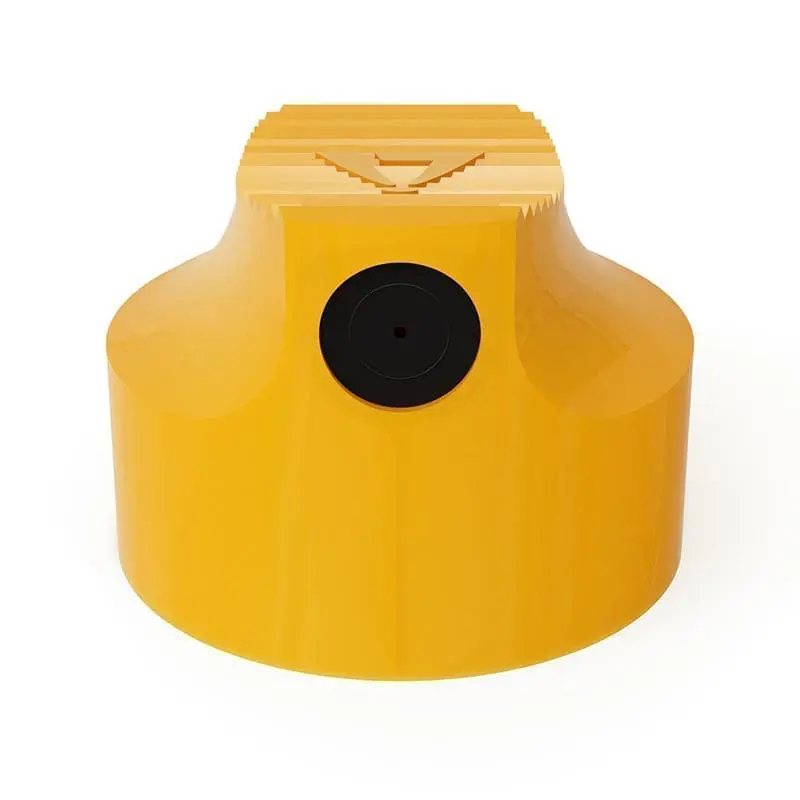 Universal Cap (Yellow With Black Dot)