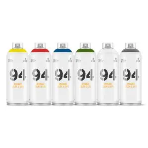 MTN Montana Colors 94 Spray Paint Tryout Pack (6 x 400ml)