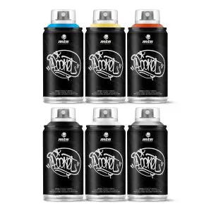 MTN Montana Colors Pocket Spray Paint 6 Pack (6 x 150ml)