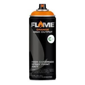 Flame Orange Spray Paint 400ml