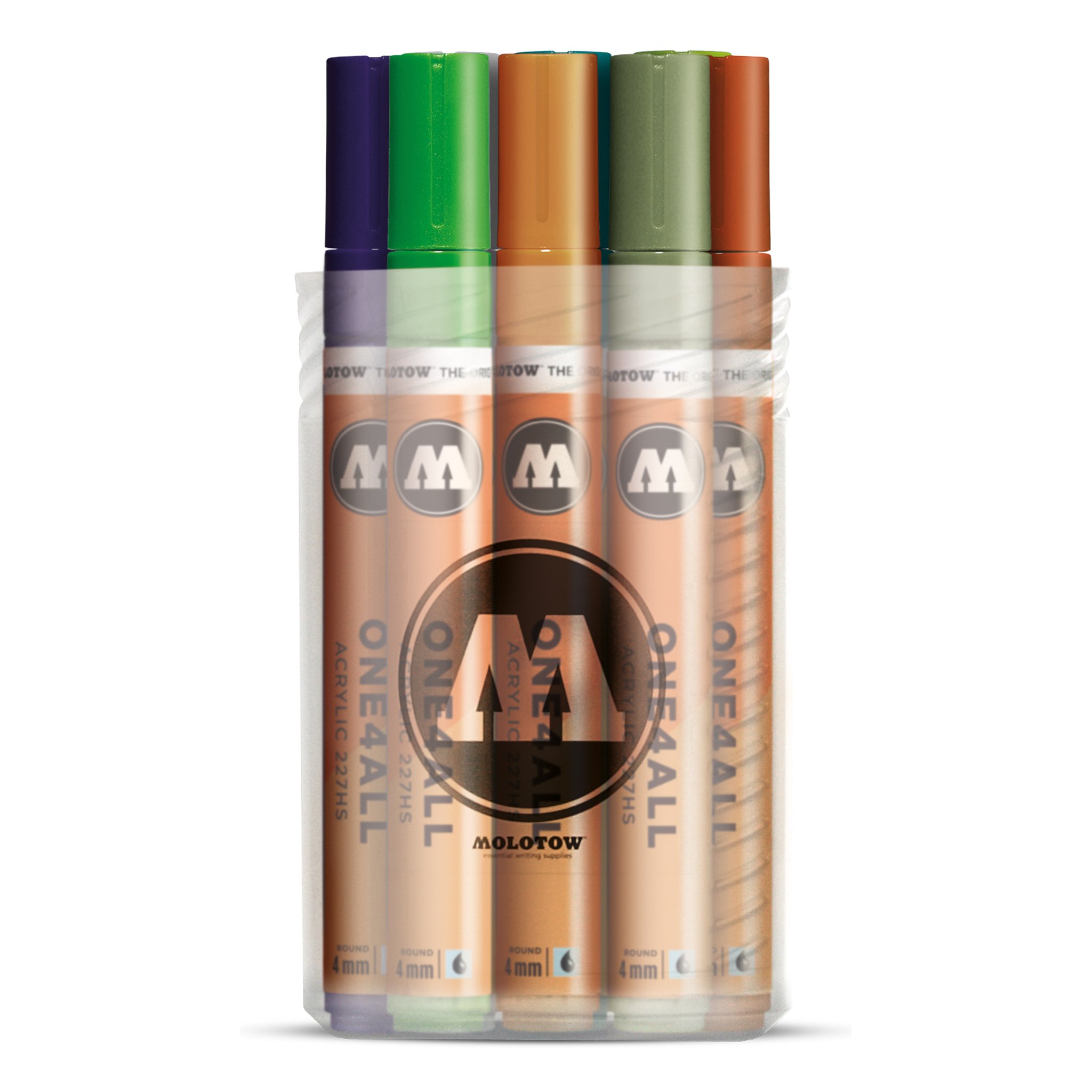 Molotow One4All Acrylic Marker 227HS Screw Box Set 2 (12 Markers)