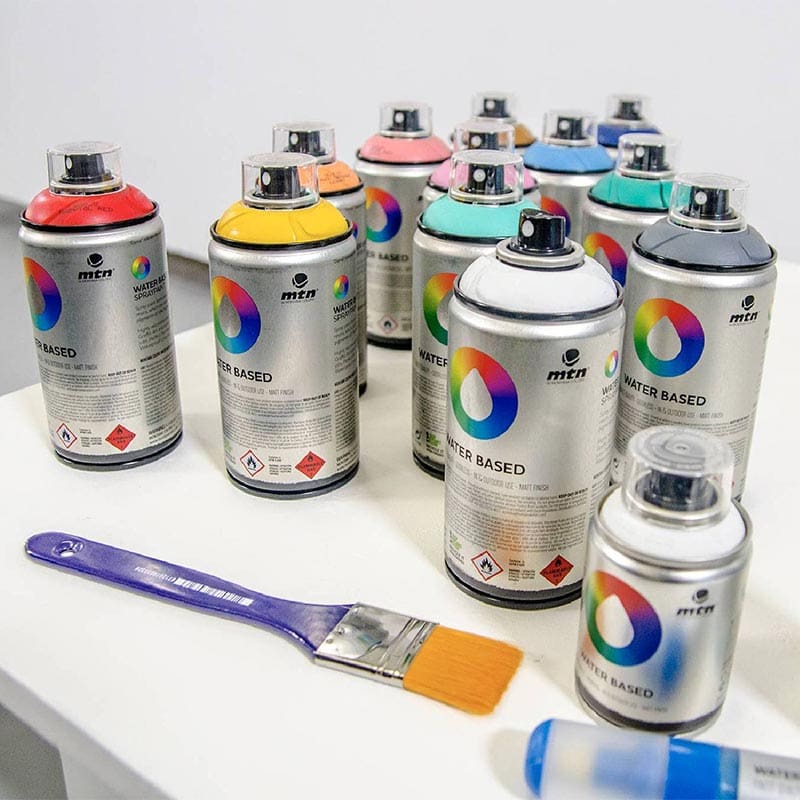 mtn Spray de Pintura Water Based Gris Koala (300 ml) 