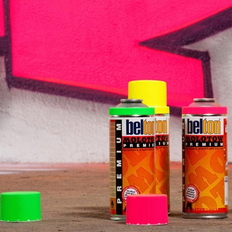 Molotow Premium Neon Spray Paint 400ml at