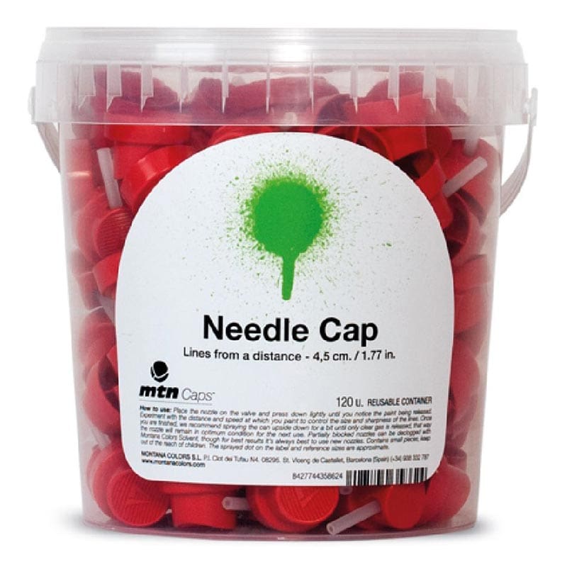 Needle Cap (Red) - Bucket of 120