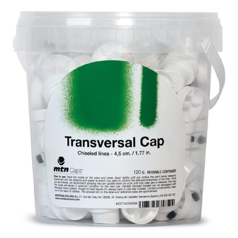 Transversal Cap (White) - Bucket of 120