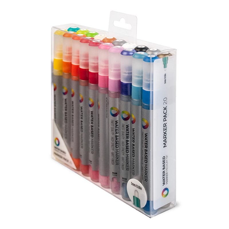 MTN Montana Colors Water Based Marker 5mm Pack (20 Markers)