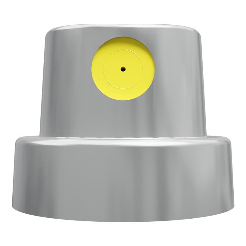 Pocket Fat Cap (Silver With Yellow Dot)