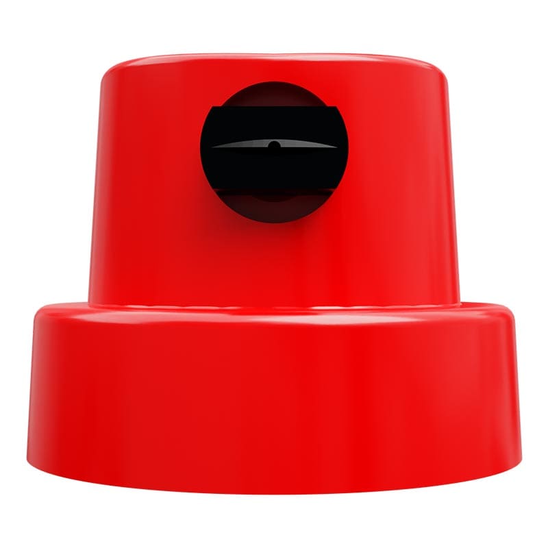 Transversal Fat Cap (Red With Black Dot)