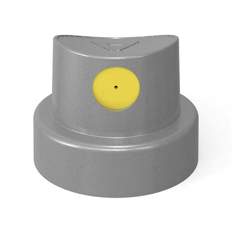 Pocket Fat Cap (Silver With Yellow Dot)