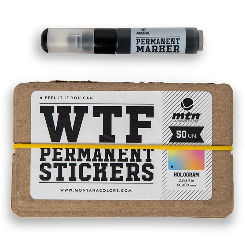MTN Montana Colors WTF Sticker Pack - Hologram