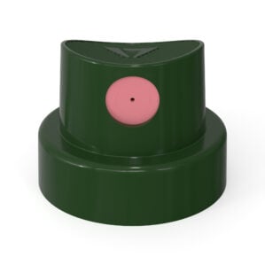 Montana Level 6 Ultra Fat Cap (Dark Green with Pink Dot)
