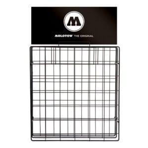 Molotow Empty 400ml Spray Paint Rack - 36 Slots (36 Can Capacity)
