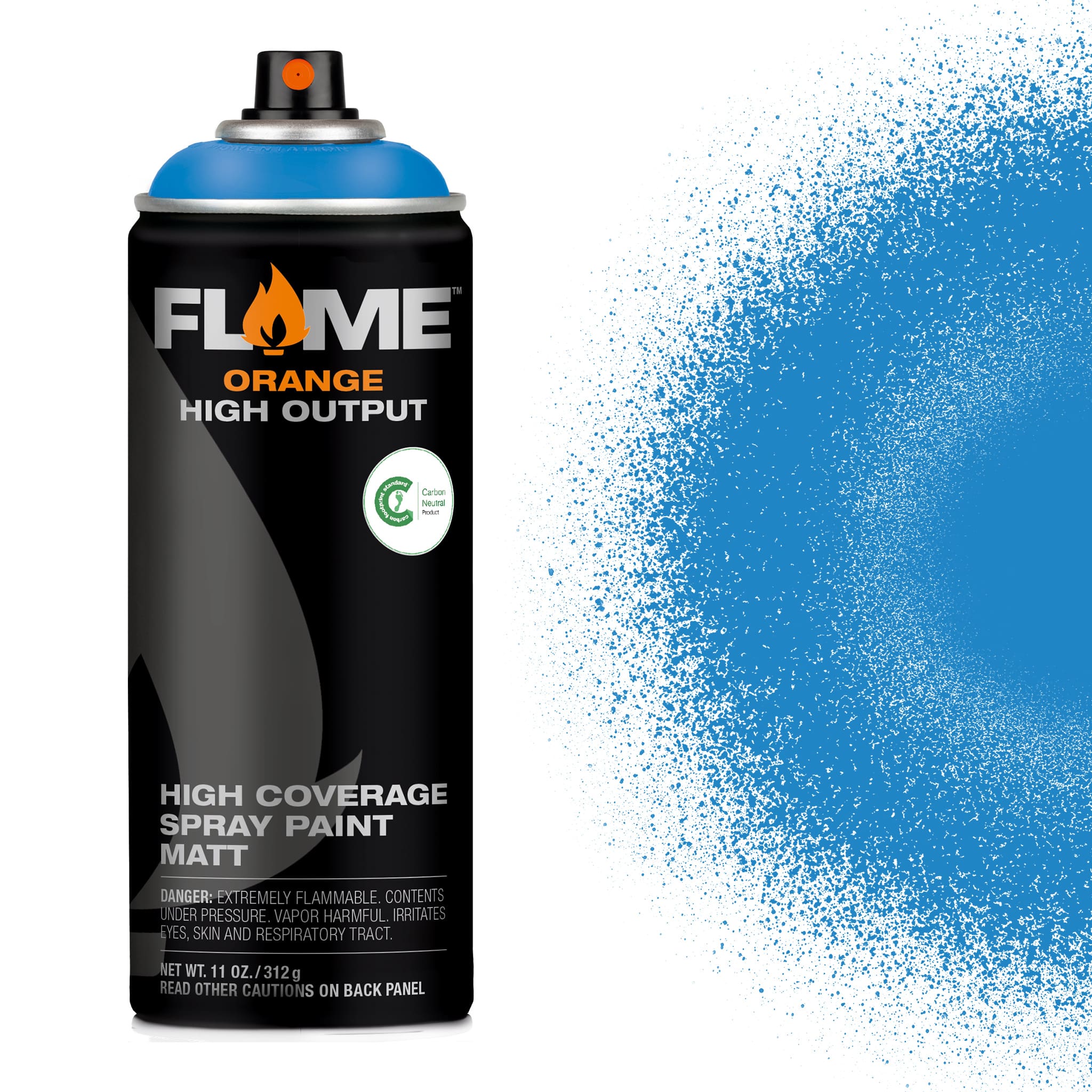 Flame Orange Spray Paint 400ml - Matt - 135 Colours | eBay UK