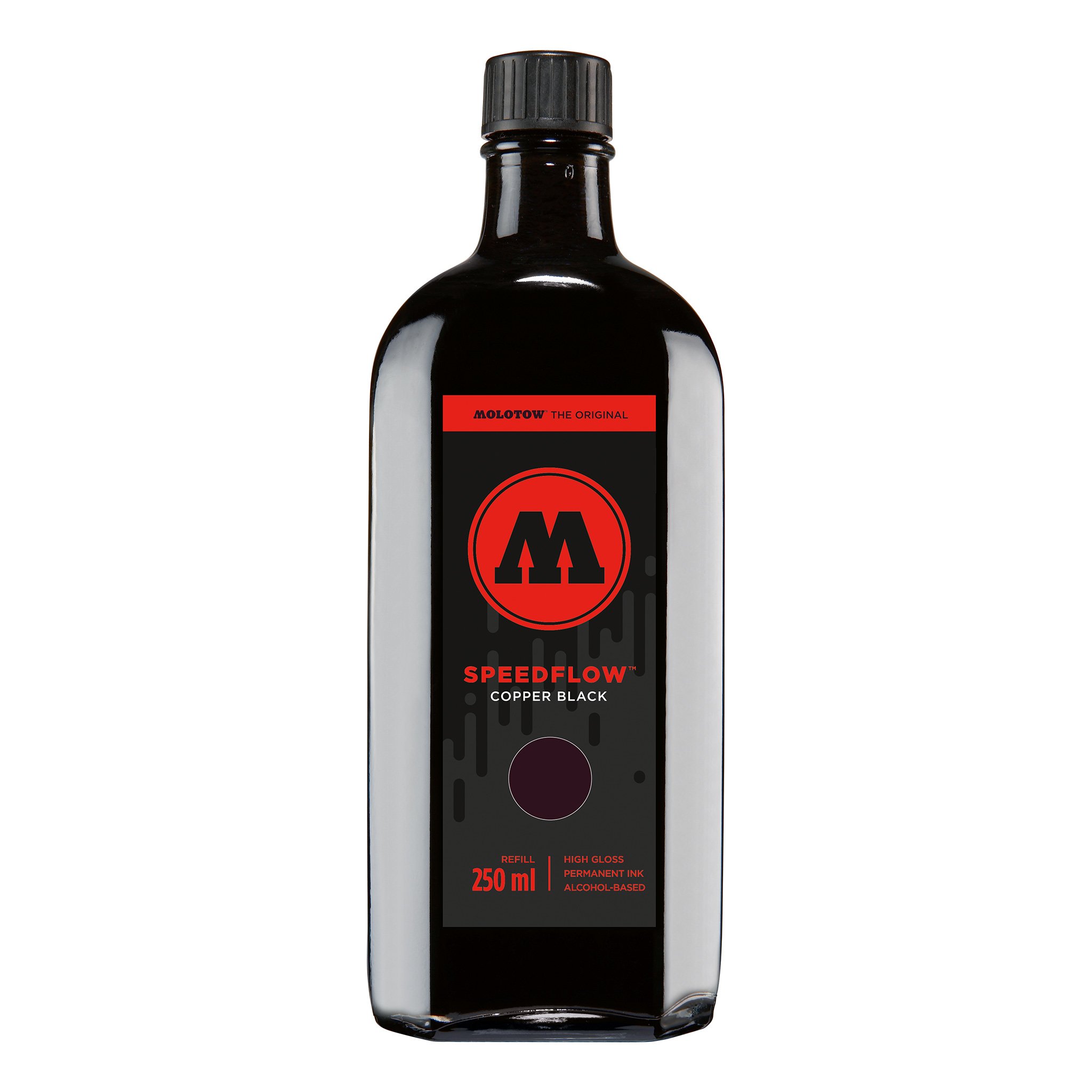 Molotow Speedflow Cocktail Copper Black Ink Refill 250ml