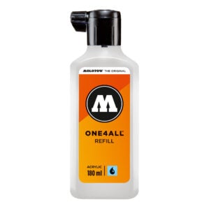 Molotow One4All Acrylic Paint Empty Refill Bottle 180ml
