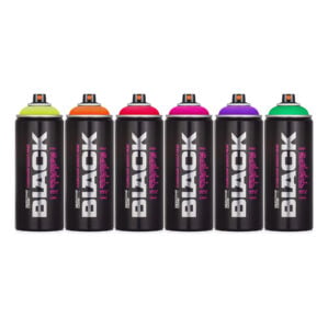 Montana Black Infra Colours Spray Paint Tryout Pack (6 x 400ml)