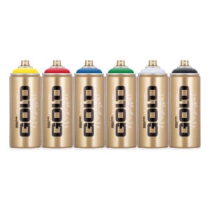 Montana Gold Spray Paint Tryout Pack (6 x 400ml)