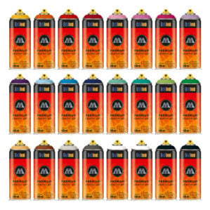 Molotow Premium Spray Paint 24 Pack (24 x 400ml)