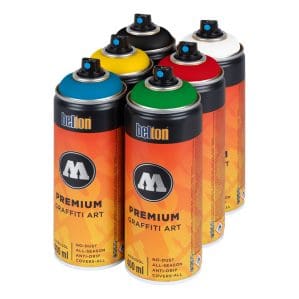 Molotow Premium Spray Paint Tryout Pack (6 x 400ml)