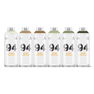 MTN Montana Colors 94 Camo Spray Paint Pack (6 x 400ml)