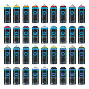 Molotow Coversall Water-Based Spray Paint 36 Pack (36 x 400ml)