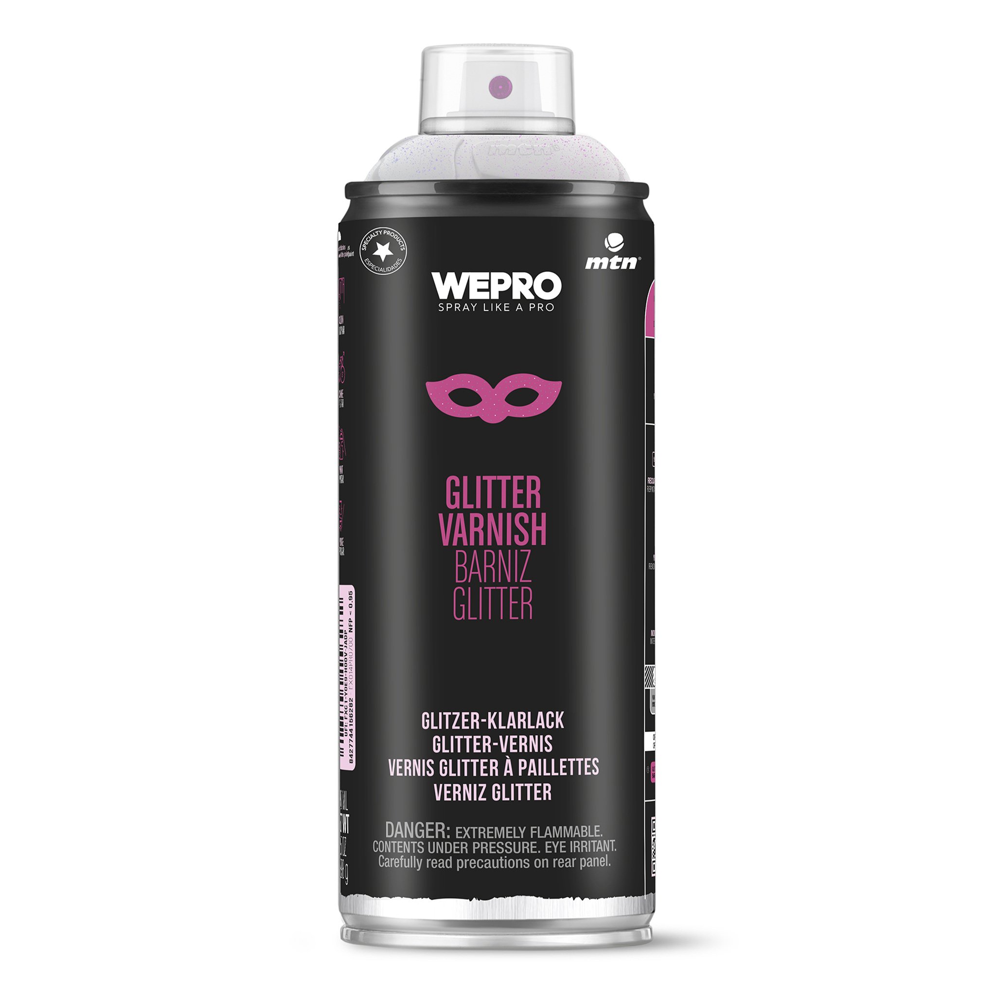 MTN WEPRO Glitter Varnish 400ml