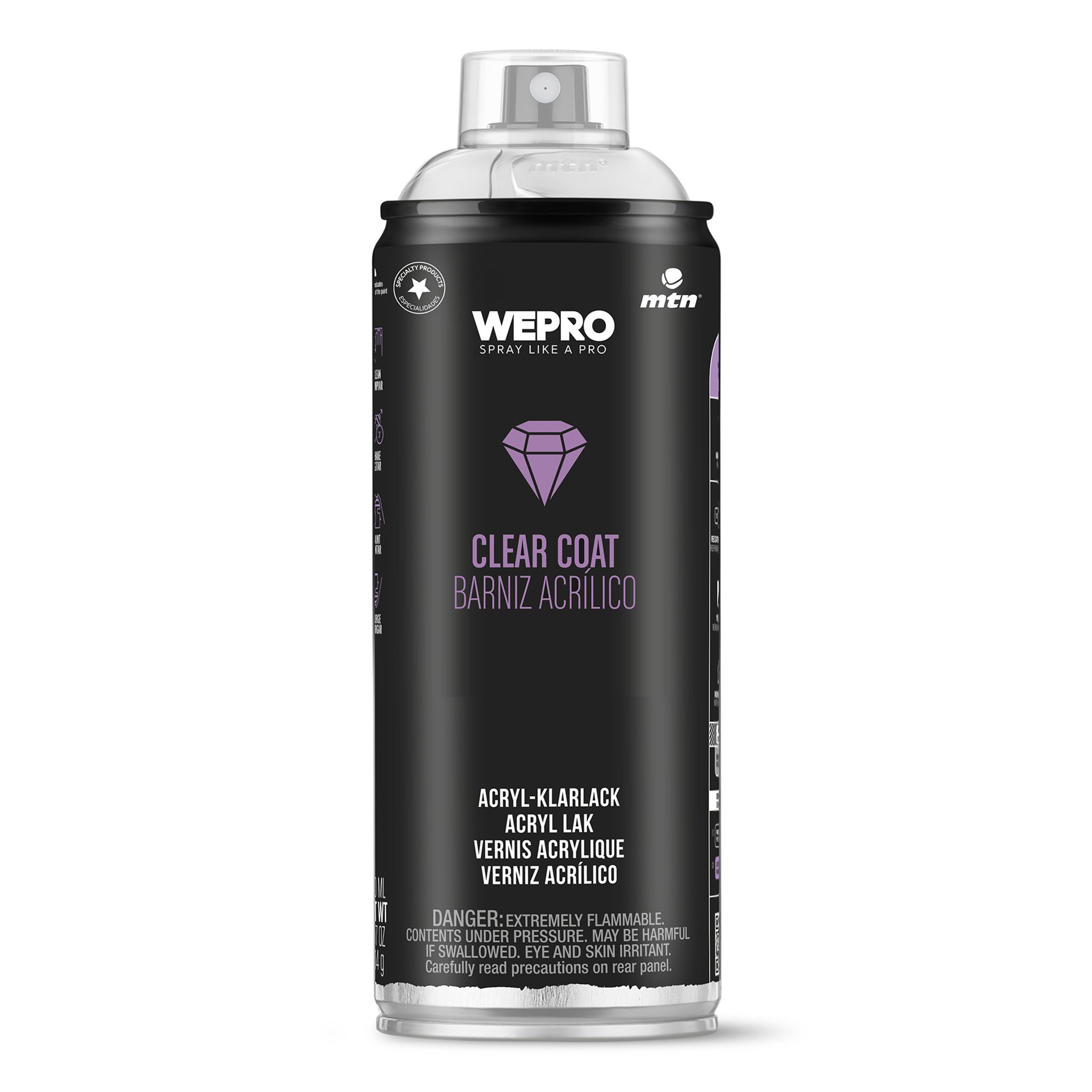 MTN WEPRO Clear Coat Acrylic Varnish 400ml