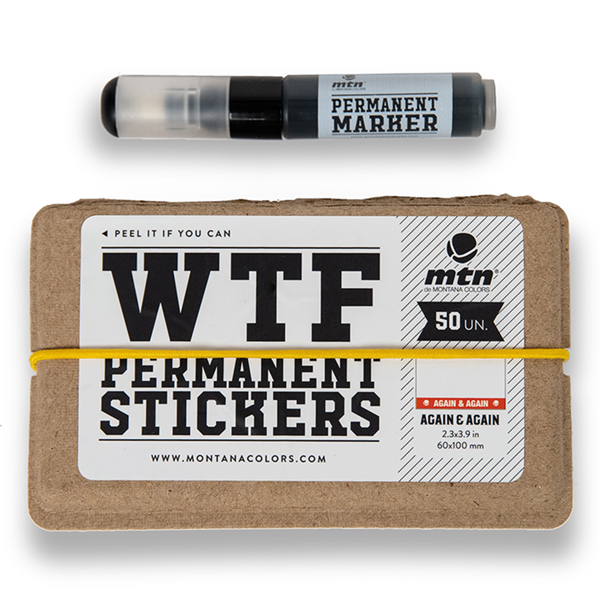 MTN Montana Colors WTF Sticker Pack - Again & Again