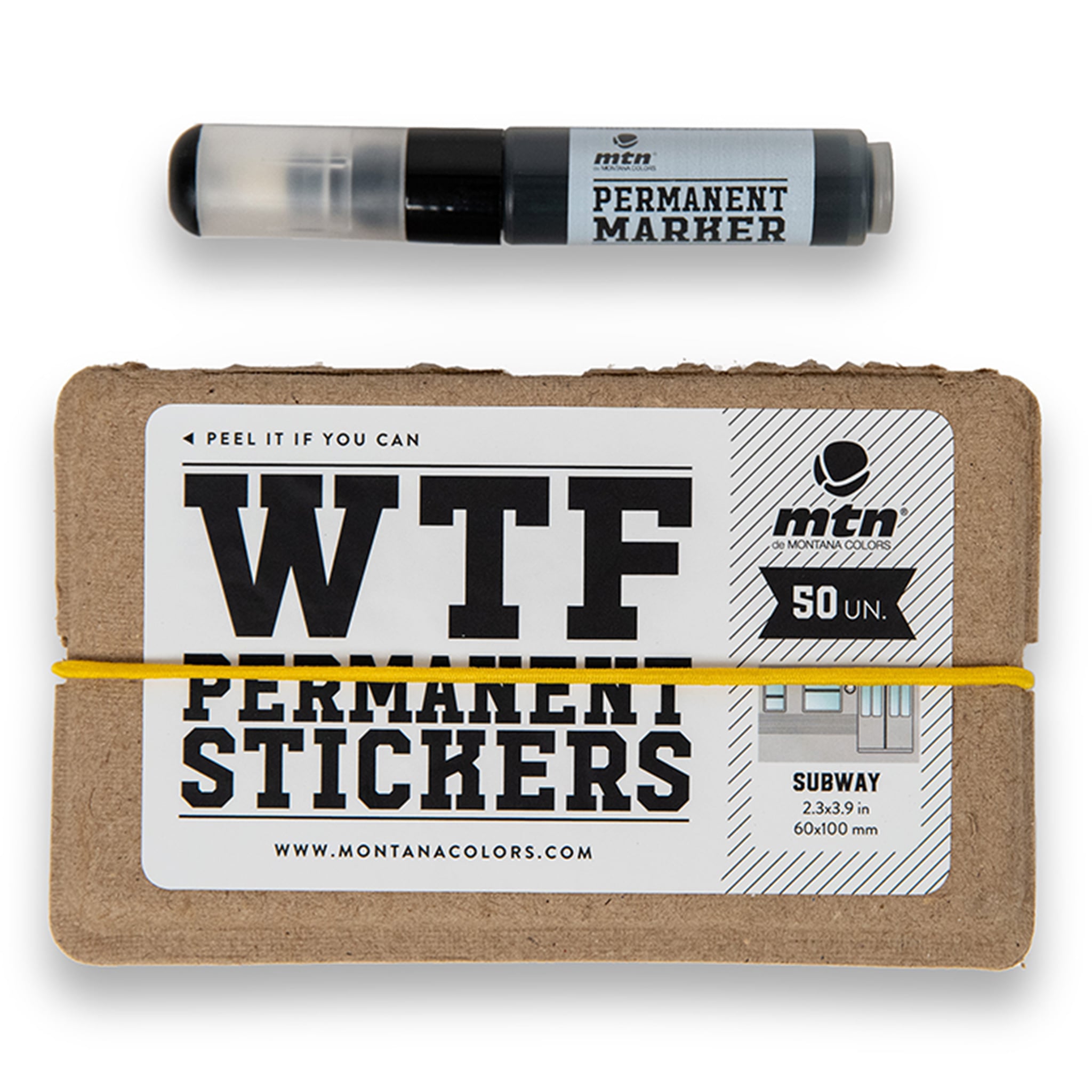 MTN Montana Colors WTF Sticker Pack - Subway